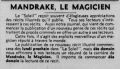 Announcement / November 20, 1926